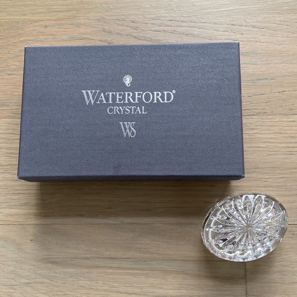 Waterford Oval Enrollment Box - Vintage 1999